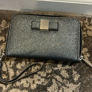 Ivanka Trump shimmery wristlet/ wallet